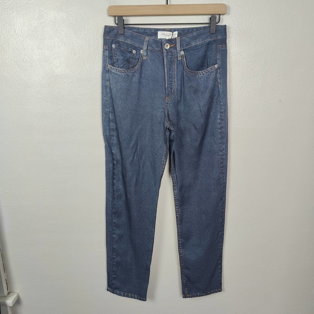 Rag & Bone Liquid Miramar Pants Womens 26 Briddle Straight Leg Lounge Tencel NWT